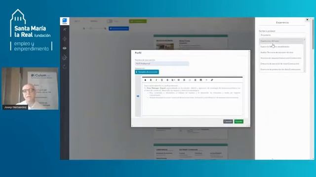 Muestra tus competencias digitales a traves del Currículum con Josep Hernandez creador de iculum.co смотреть онлайн
