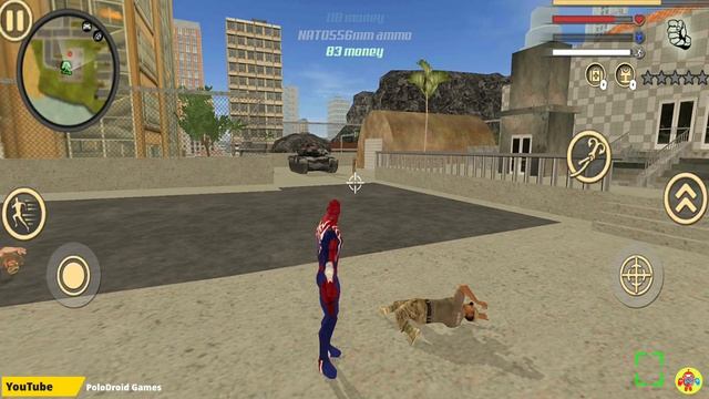 Süper Kahraman Örümcek Adam - Spider Rope Hero Advanced Suite New House #4 - Android Gameplay смотреть онлайн