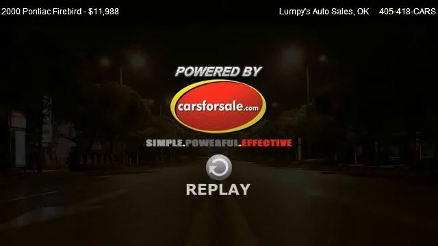 2000 Pontiac Firebird - for sale in Oklahoma City, OK 73114 смотреть онлайн