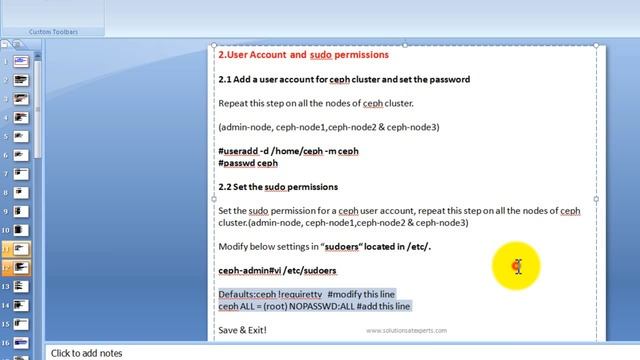 Ceph storage cluster installation :2/4 смотреть онлайн