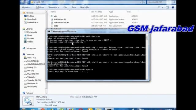 Galaxy J3 Mission 7.0 FRP Remove  J327V J327VPP