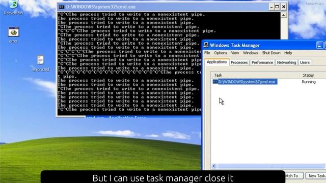 What happens if you run %0|%0 in different windows versions? смотреть онлайн
