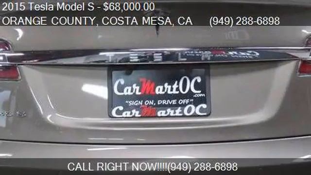 2015 Tesla Model S 85D AWD 4dr Liftback For Sale In ORANGE C