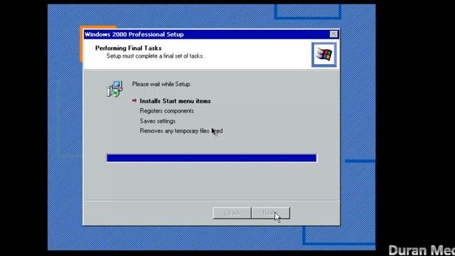 Windows 2000 Professional Beta 3 Build 2031 Installation смотреть онлайн