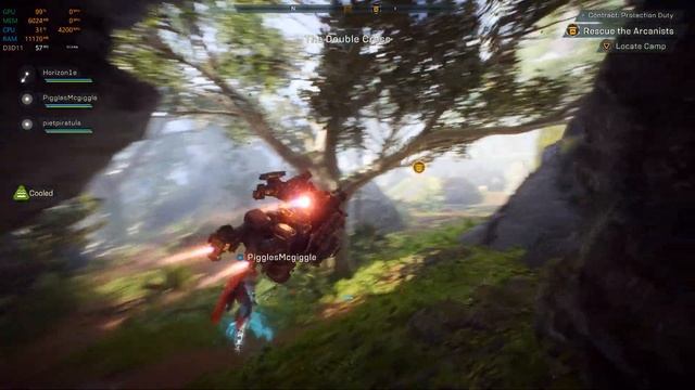 AMD Radeon Vii with Anthem regular mission (1080p, all maxout) смотреть онлайн
