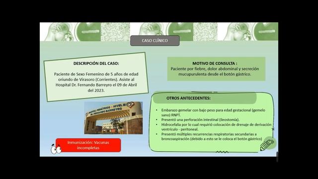 Meningitis y Pioventriculitis. Residencia Bqca. Clínica. Autor: Anyelén Fernandez. смотреть онлайн