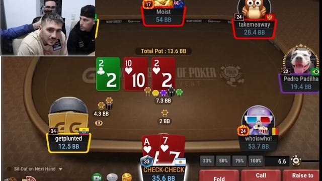 😱 POZO GIGANTE PARA CHIP - $1050 Main Event GGpoker смотреть онлайн