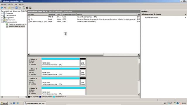 Cómo hacer RAID 5 con Hot Spare por software смотреть онлайн