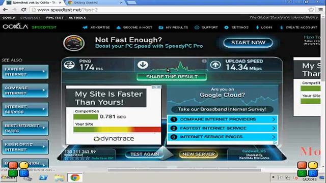 Google Cloud VPS Wichita Kansas 4 GB Ram Instance Speedtest 1 смотреть онлайн