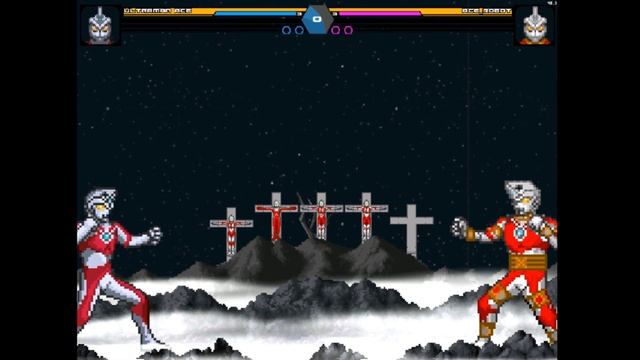 M.U.G.E.N - Stage Death Field(Ace killer stage)エースキラー смотреть онлайн