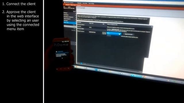 How to connect an Android client to PiDome смотреть онлайн