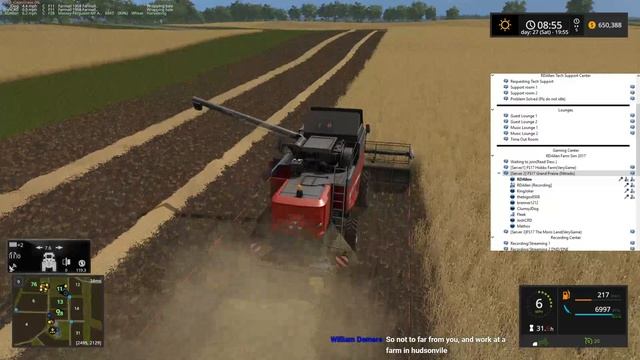 MONSTER WINDROWS! Farming Simulator 17 Grand Prairie Live Stream 09 12 17 смотреть онлайн