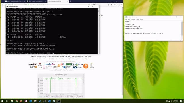 How to use iPerf3 with Public Servers on a Windows Machine смотреть онлайн