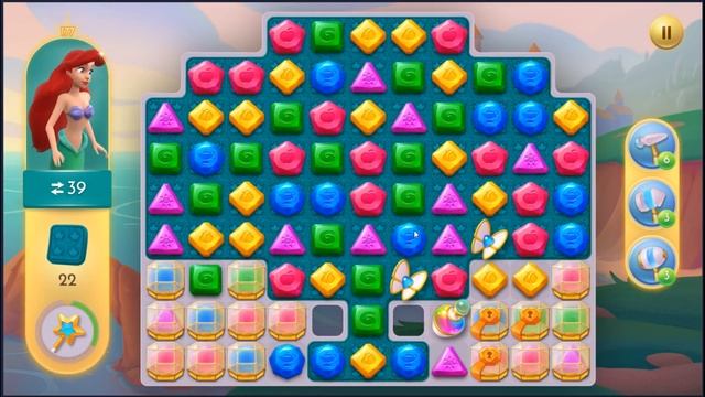 Disney Princess Majestic Quest Level 177 - NO BOOSTERS + FULL STORY 👸 | SKILLGAMING ✔️ смотреть онлайн