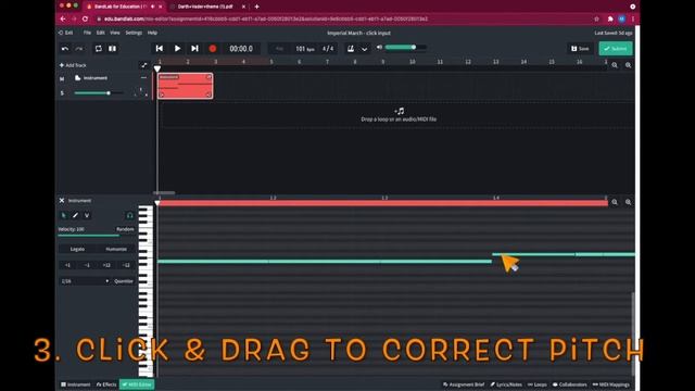 BandLab Tutorial: Editing MIDI pitch смотреть онлайн