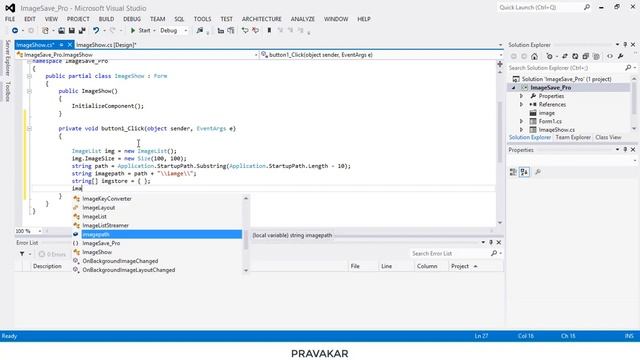 How to show image & text inside a ListView in Windows Application смотреть онлайн