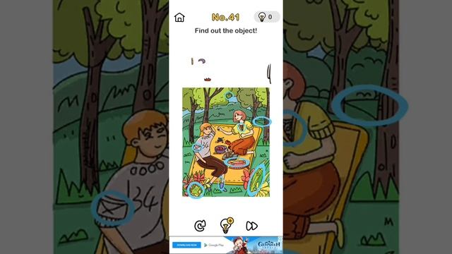 Find out the object! No.41 Gameplay Android, iOS All Levels The Best Brain Out: Can you pass it?? смотреть онлайн