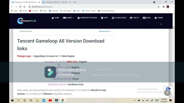 how to download gameloop new version 2021 in english смотреть онлайн