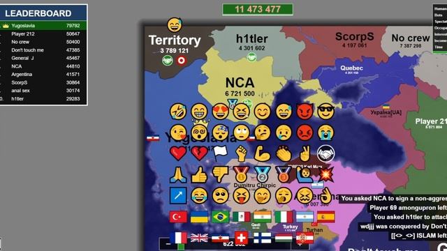 Getting a Win on the New Territorial IO update (No More Full Sends???) смотреть онлайн