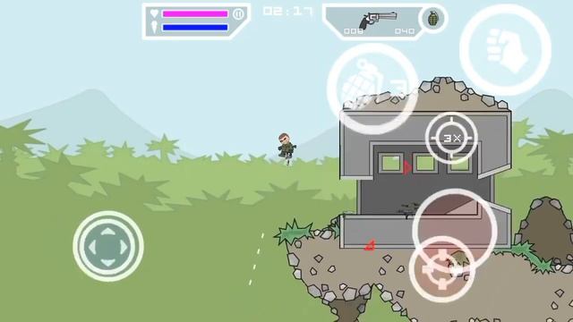 mini militia - staff sergeant vs supreme commander | level 11 vs level 57 | mini militia gameplay смотреть онлайн