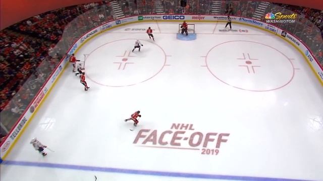 Кузнецов пас конфетка на Оши | Washington Capitals vs Chicago Blackhawks | Oct 20, 2019 смотреть онлайн