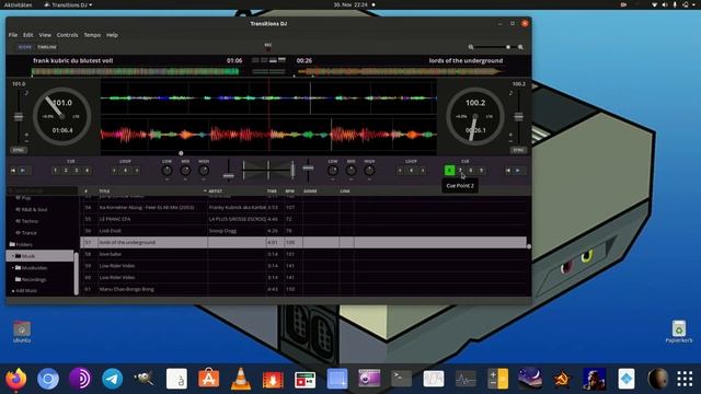 Linux Ubuntu DJ PULT mix deck смотреть онлайн
