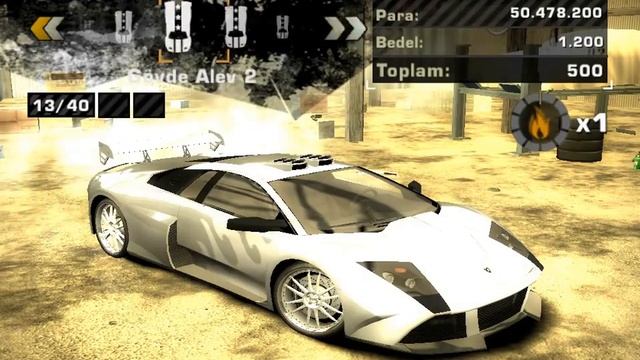 Need for Speed Most Wanted 2005 Lamborghini Murcielago Modifiye смотреть онлайн