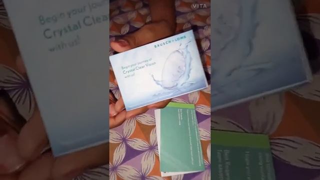 Unboxing Of  BOUSH+LOMB LENS. #shortvideos #Lens#short