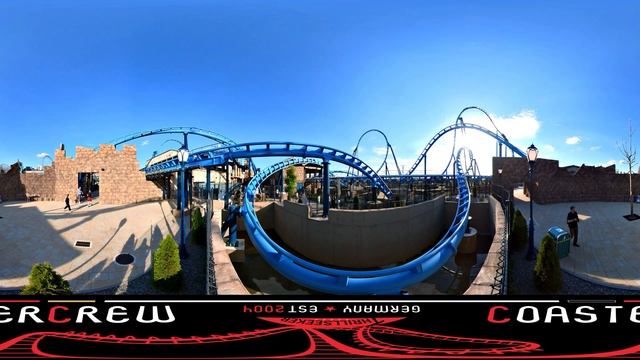 ABYSSUS 360° #Energylandia VR Roller Coaster off-ride #rollercoaster Poland смотреть онлайн