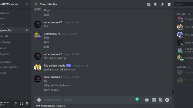 fnia but in discord fnia roleplay смотреть онлайн