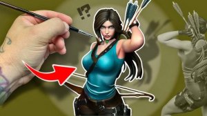 3D-печать Лары Крофт - расхитительницы гробниц