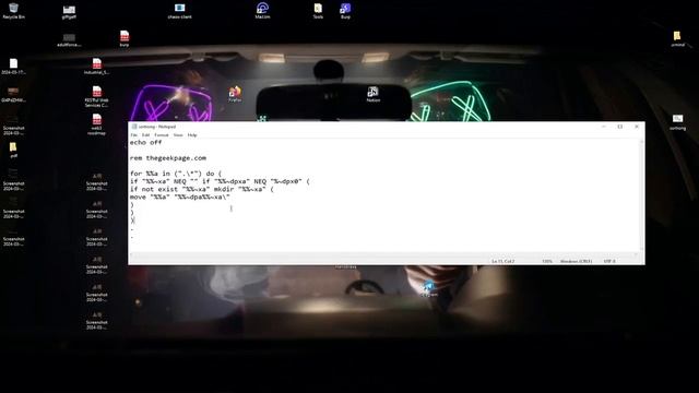 Automating File Management with a Windows Batch Script смотреть онлайн