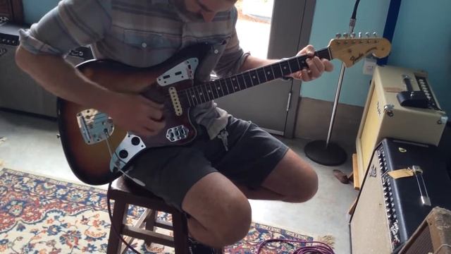 March 1965-Fender Jaguar Sunburst смотреть онлайн