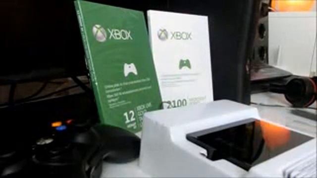 Microsoft Xbox 360 slim 320GB media hard drive unboxing and setup HUN] смотреть онлайн