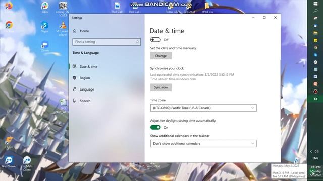 Windows Date and Time смотреть онлайн