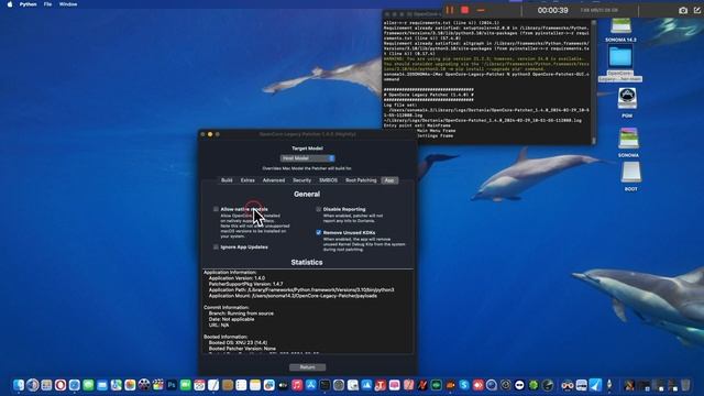 OpenCore Legacy Patcher changelog1.4.0 смотреть онлайн