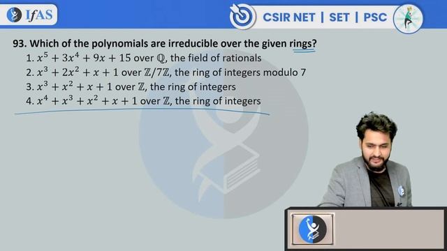 Questions Practice | Ring Theory | CSIR NET Mathematics 2024 | IFAS | Lec 12 смотреть онлайн