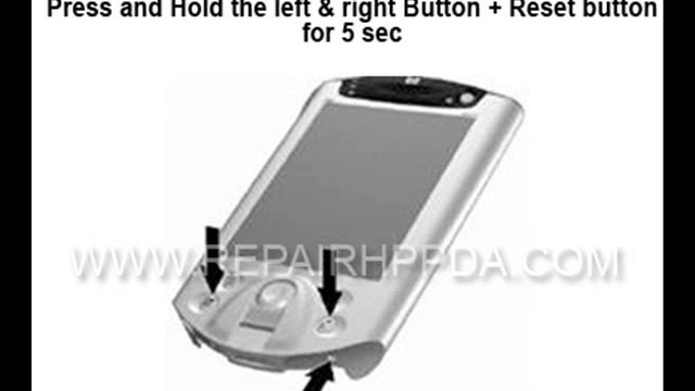 How to Soft & Hard Reset for HP iPAQ h5150, h5155, h5450, h5455, h5550, h5555 series смотреть онлайн