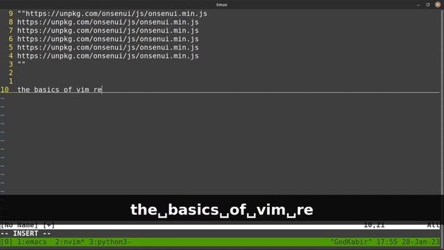 Neovim- How do I use Vim Registers? смотреть онлайн