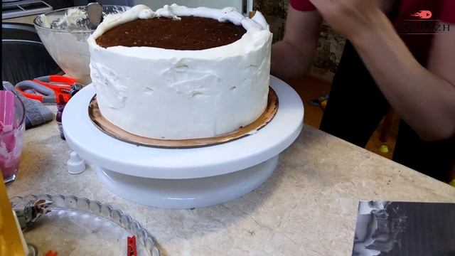 Как выравнивать торт в домашних условиях смотреть онлайн