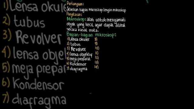 Jelaskan bagian dari mikroskop:
lengan mik... | IPA Untuk SMP/M | Kelas 7 | 5 | IPA