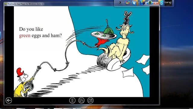 Dr.Seuss - Green Eggs And Ham - Android App on PC смотреть онлайн