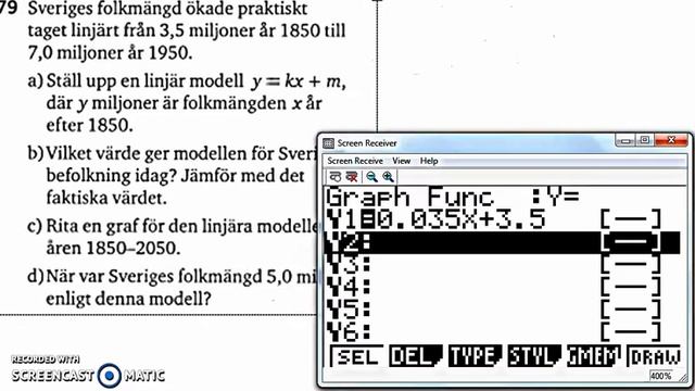 Matematik 5000 Ma 2c - Kapitel 1 - Linjära modeller - 1270 смотреть онлайн