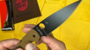 Реплика ножа Spyderco Native Chief коричневый - обзор!