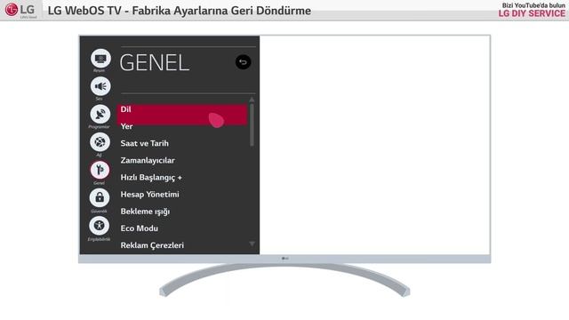 [LG WebOS TV] - Fabrika Ayarlarına Geri Döndürme смотреть онлайн