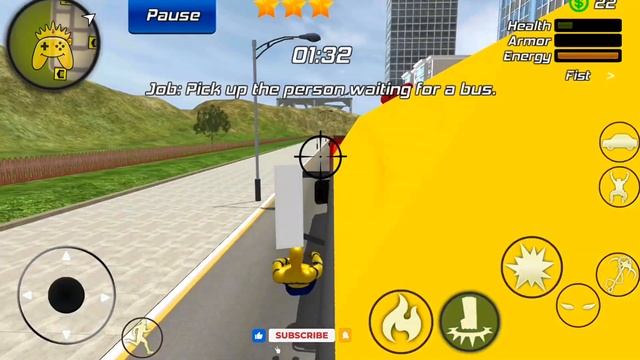 School Bus Driving at Vegas City - Spider Rope Hero Gangster Crime - Android Gameplay смотреть онлайн