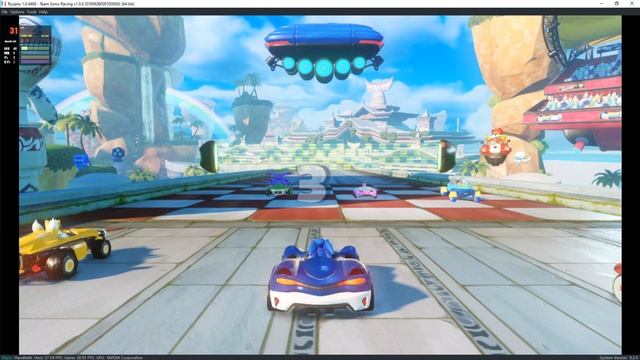 Ryujinx 1.0.4498 | Team Sonic Racing [SWITCH EMULATION] смотреть онлайн