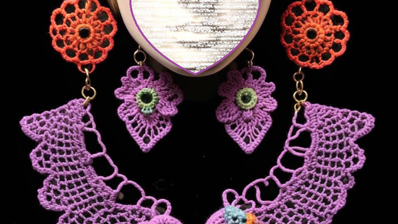 УКРАШЕНИЯ в стиле "БОХО" от нейросети. ВЯЗАНИЕ. Подборка №1. смотреть онлайн