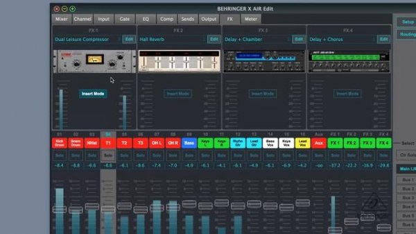 X AIR How To: Channel Insert (X AIR EDIT)