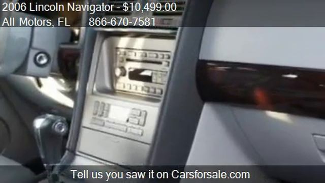 2006 Lincoln Navigator  For Sale In Homestead, FL 33033 At A